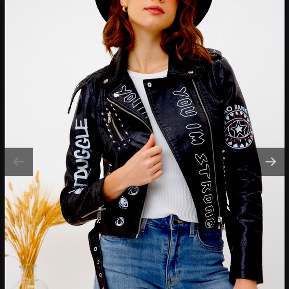 Jackets & Blazers - Graffiti Jacket